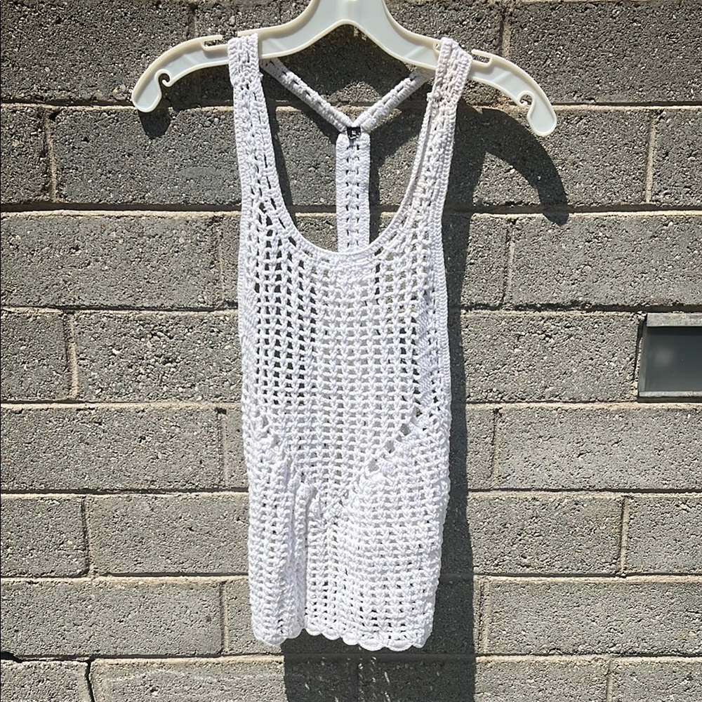 All About Eve Crochet Tank Top